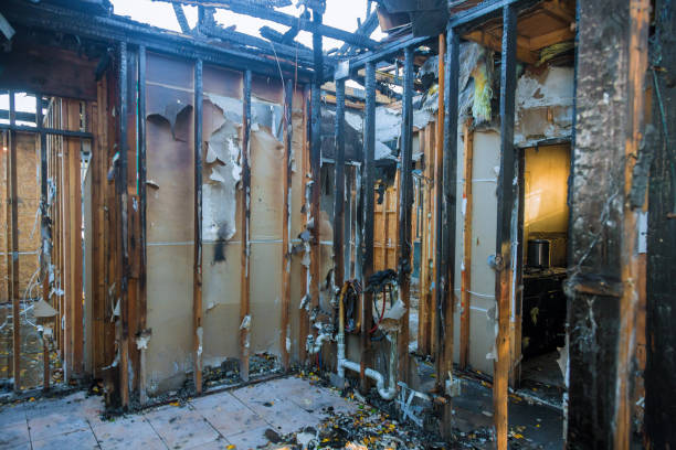 Professional Soot Cleanup technician working in Las Flores, CA